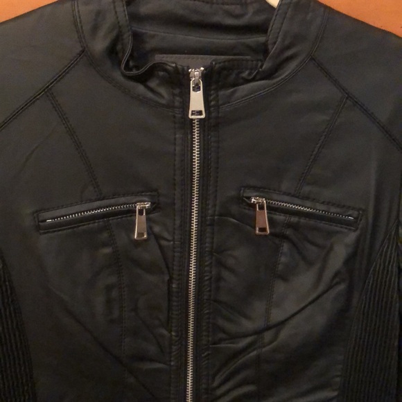 Faux Leather Jacket - Picture 7 of 14